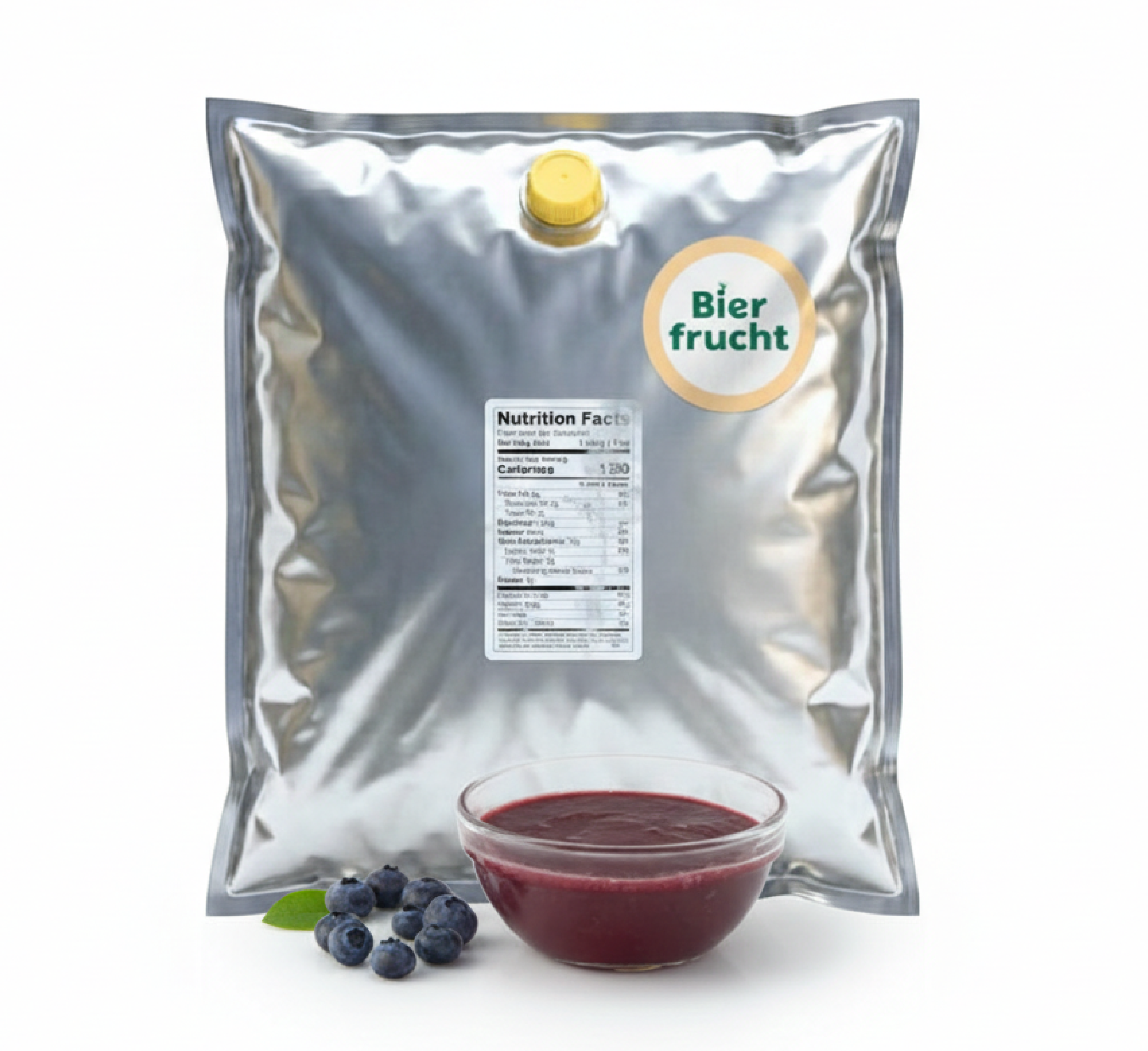 Blueberry Fruit Purée 11 Lb bag in box
