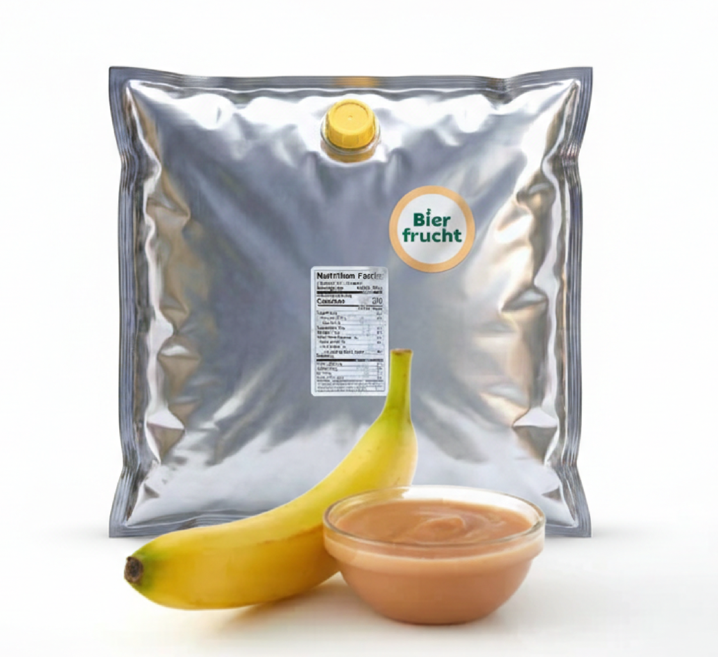 Banana Fruit Purée 44 Lb bag in box