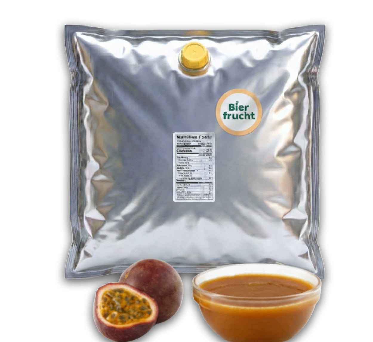 Passion Fruit Purée 44 Lb bag in box