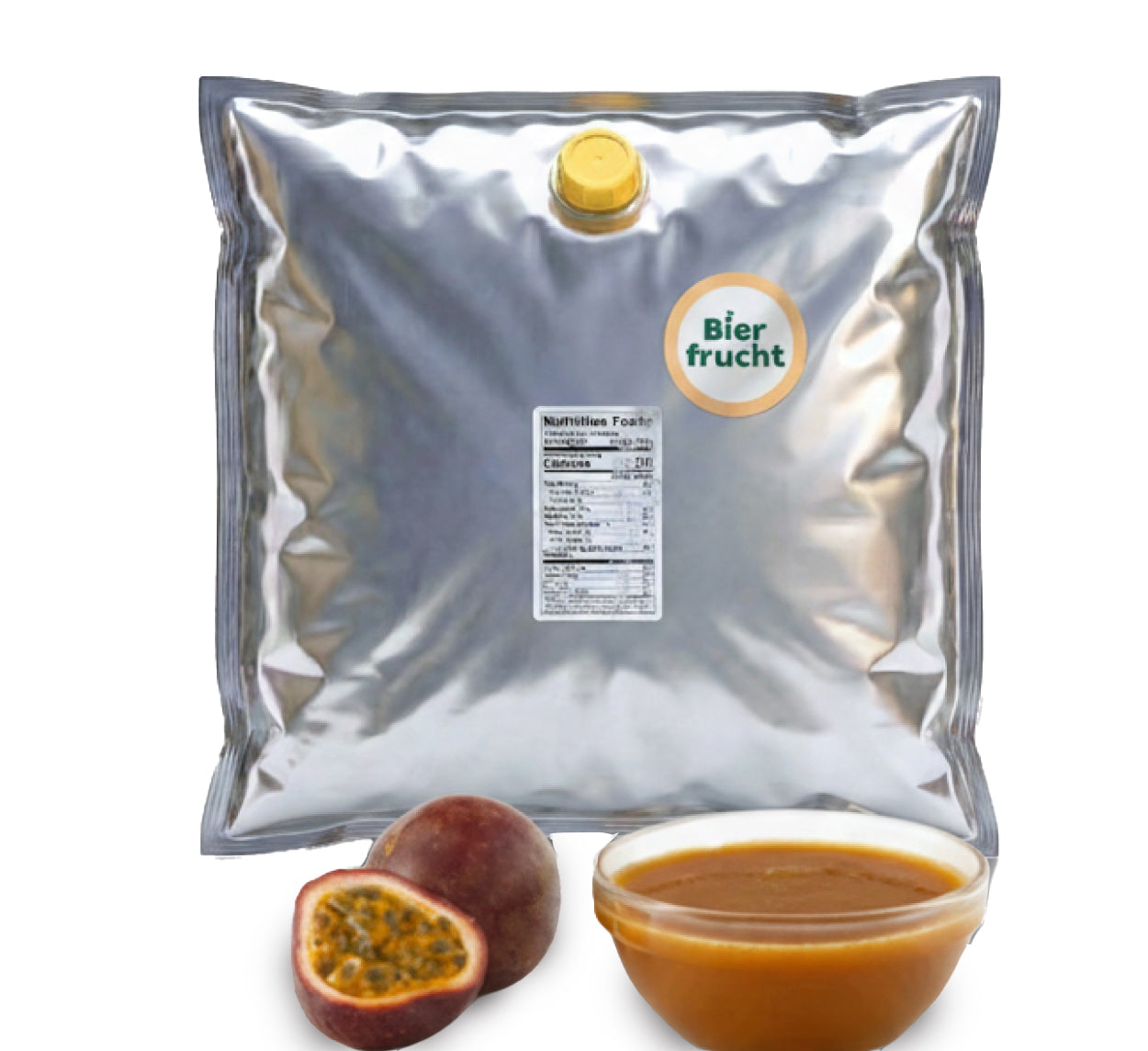 Passion Fruit Purée 44 Lb bag in box