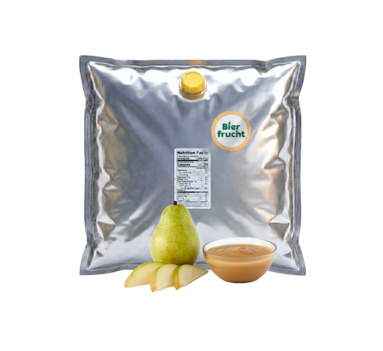 Pear Fruit Purée 44 Lb bag in box