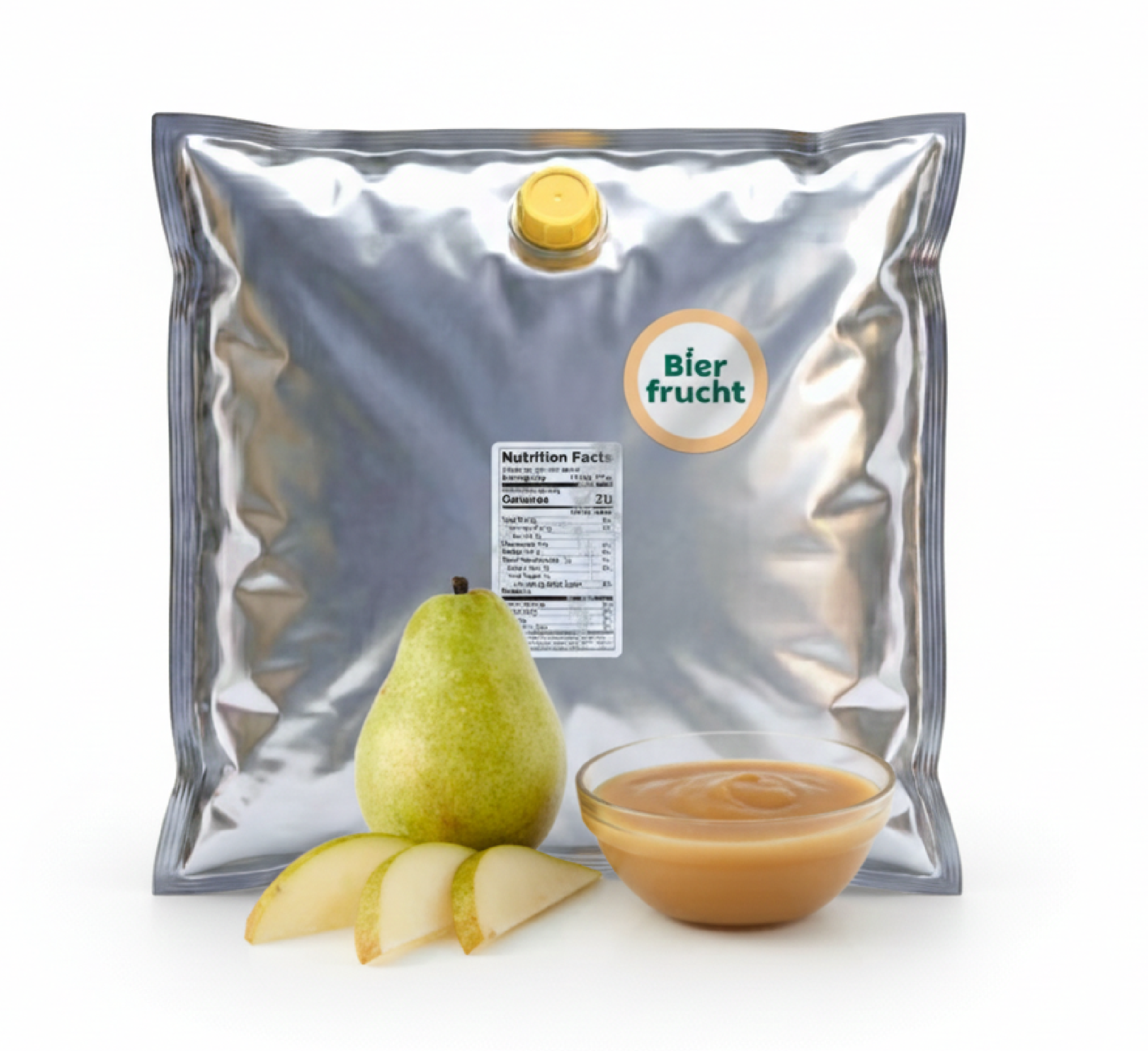 Pear Fruit Purée 44 Lb bag in box