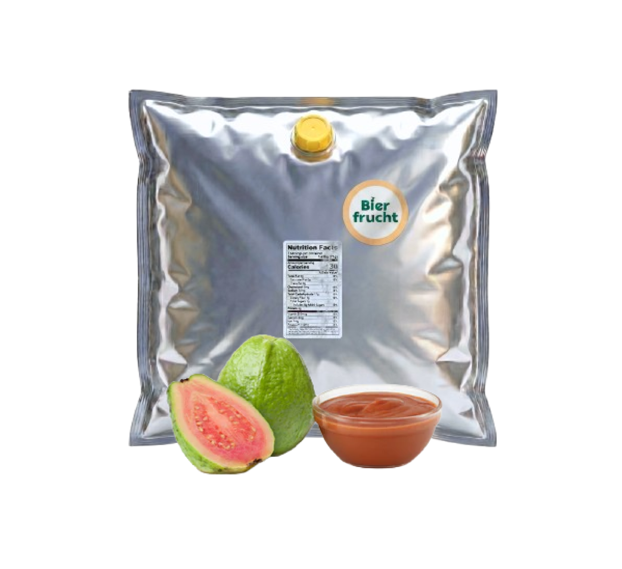 Pink Guava Fruit Purée 40 Lb bag in box