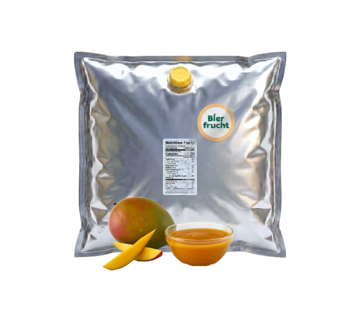Mango Fruit Purée 44 Lb bag in box