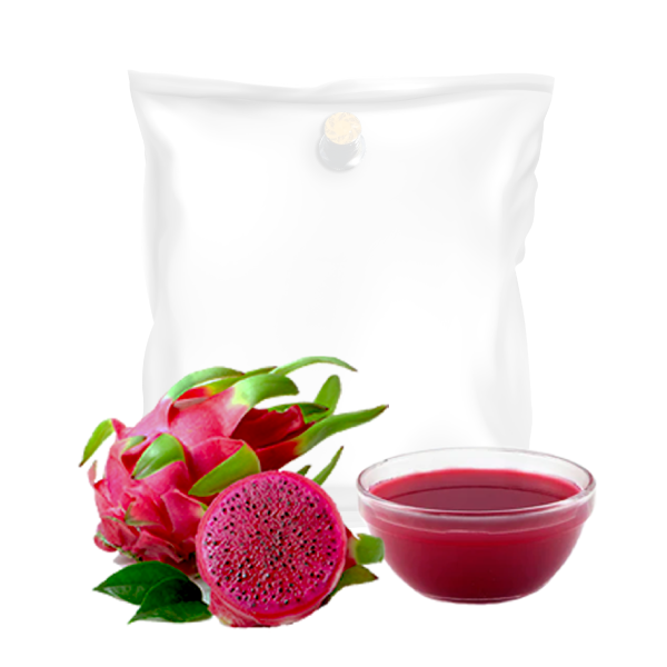 Dragon Fruit (Red) Purée 44 Lb bag in box