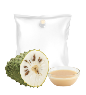 Soursop Aseptic Fruit Puree for the Food Industry - Sweet soursop flavor for enhancing food products.