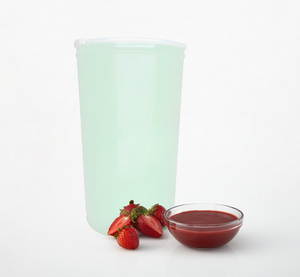 Strawberry Aseptic Fruit Puree for the Food Industry - Sweet strawberry flavor for various food products.