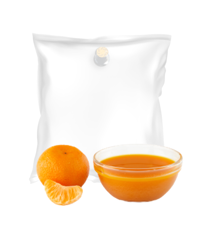 Tangerin Aseptic Fruit Puree for the Food Industry - Bright tangerine flavor for food industry use.