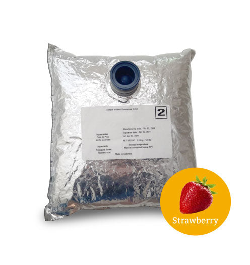 4.4 Lb Strawberry Aseptic Fruit Purée
