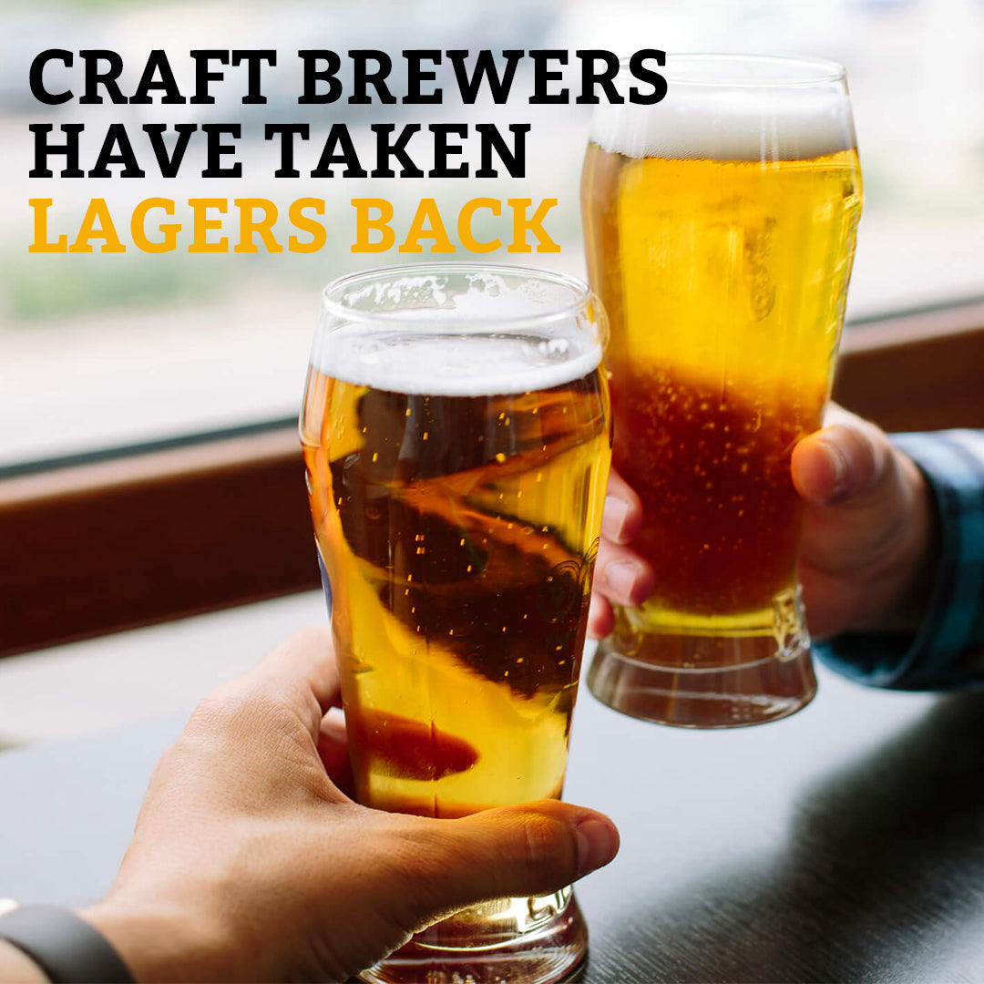 Craft brewers have taken lagers back