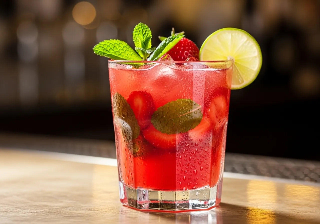 Strawberry Caipirinha: A Fresh Tropical Recipe