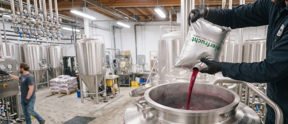 Fruit Purée for Beer: How Much to Use per Barrel and When to Add It