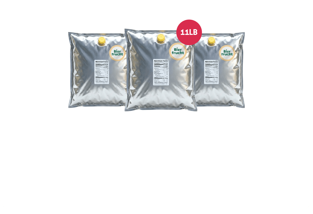 11 Lb Bag of Fruit Purée