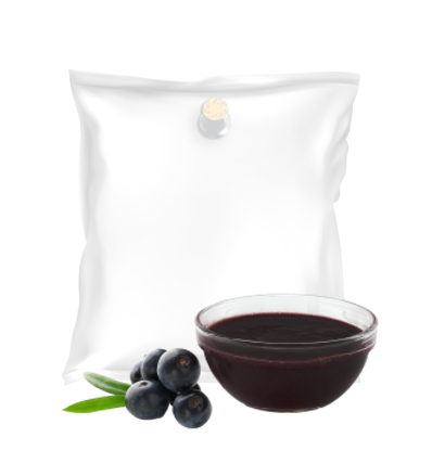 Açai Aseptic Fruit Puree for the Food Industry - Ideal for brewers and various food applications.