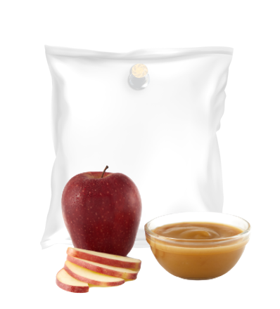 Aseptic Apple Fruit Purée - 44 Lb Bag | Perfect for Beverages and Food ...