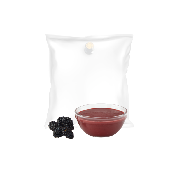 Blackberry Fruit Purée 11 Lb bag in box