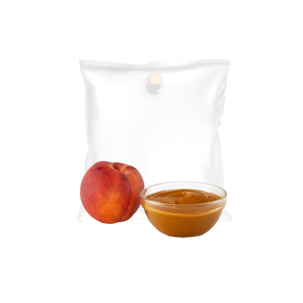 Peach Fruit Purée 11 Lb bag in box