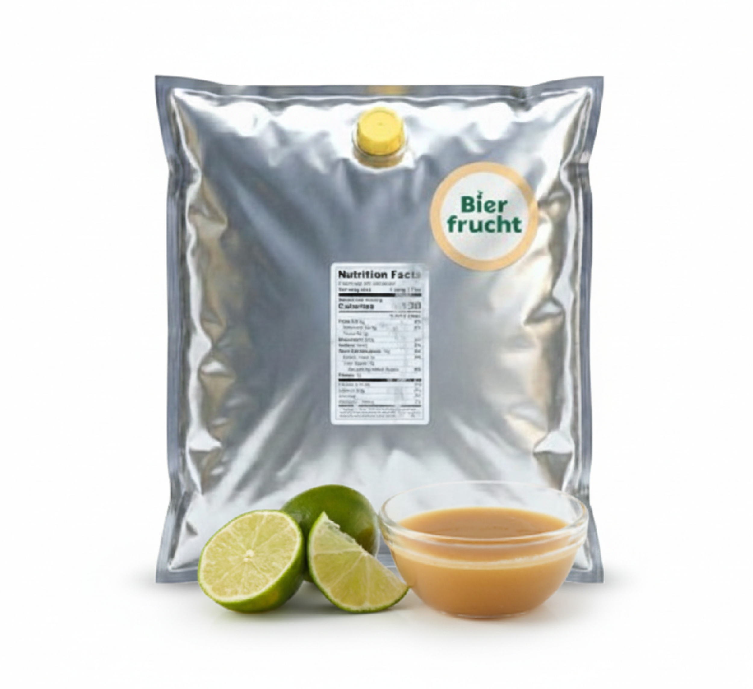 Lime Fruit Purée 11 Lb bag in bag  in box
