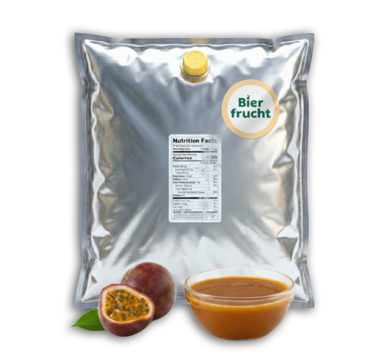 Passion Fruit Purée 11 Lb bag in box