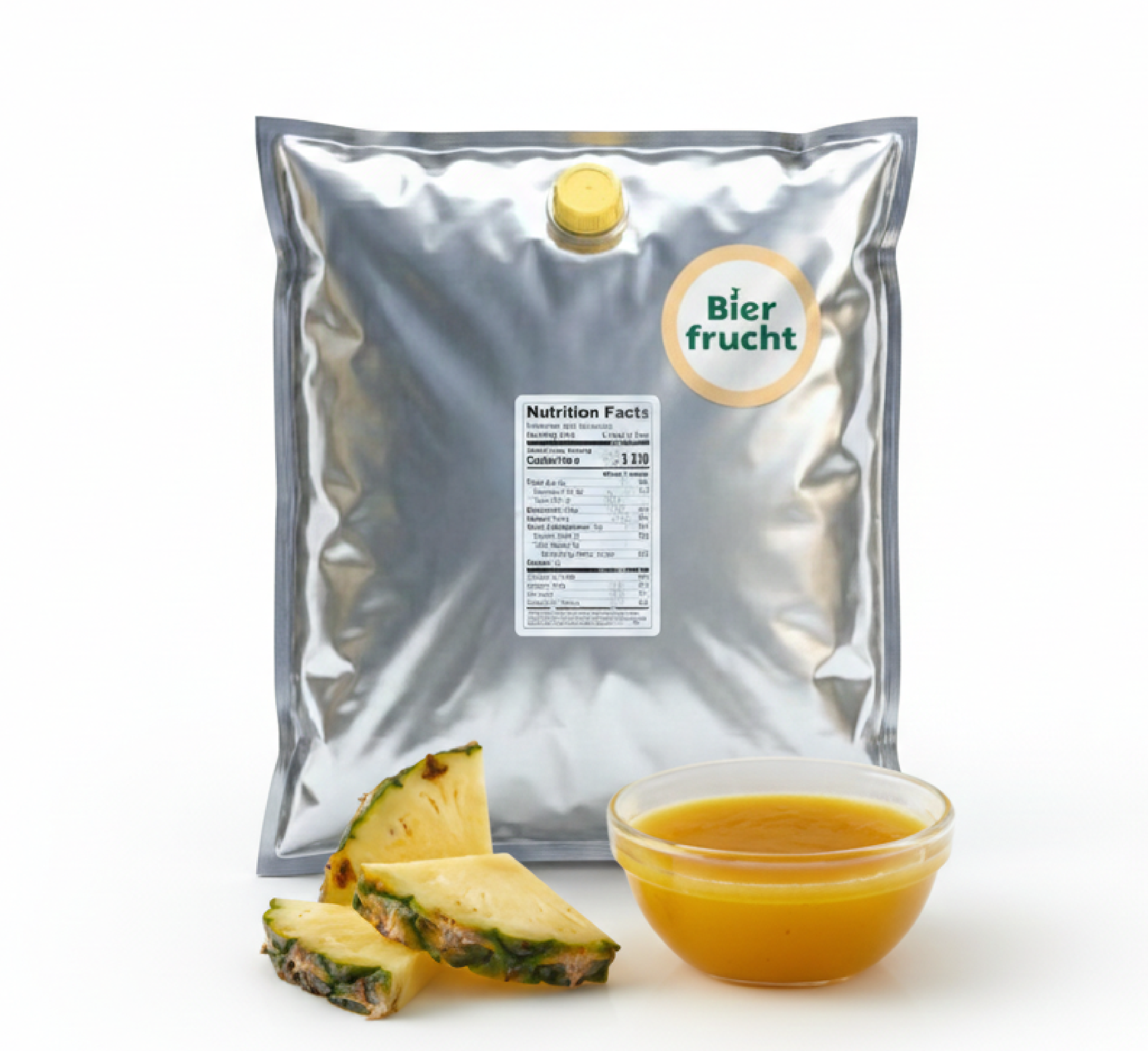 Pineapple Fruit Purée 11 Lb bag
