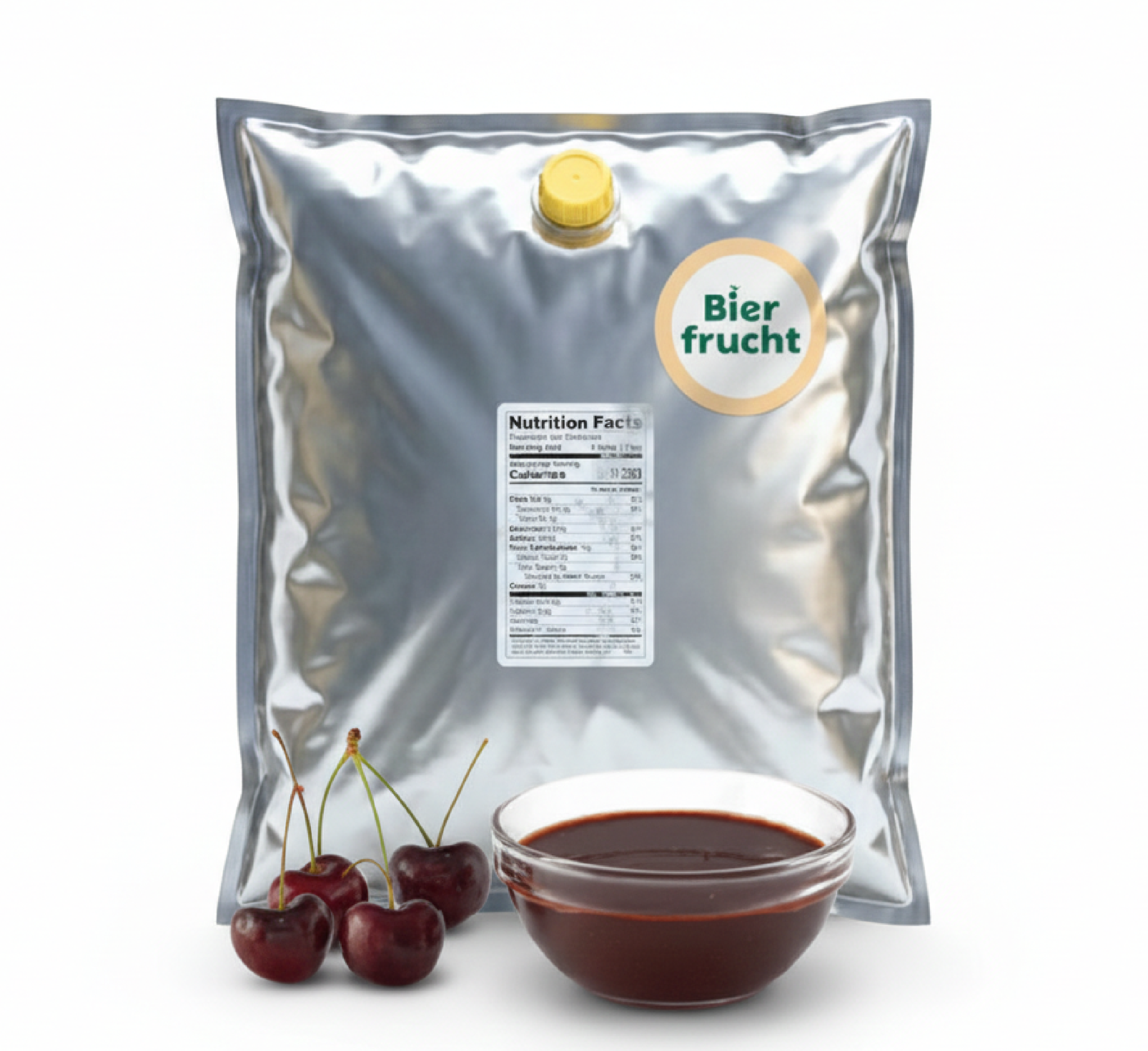 Sweet Cherry Fruit Purée 11 Lb bag in box