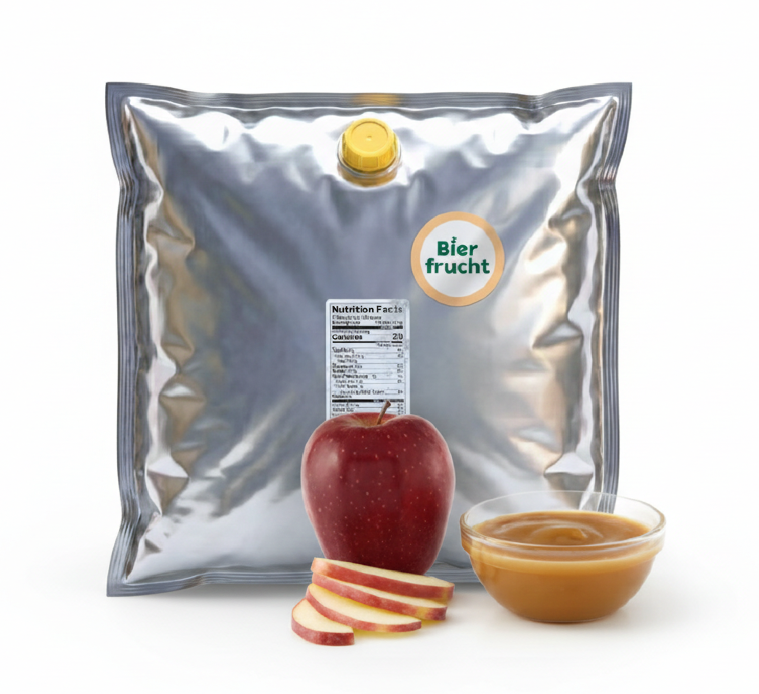 Apple Fruit Purée 44 Lb bag in box