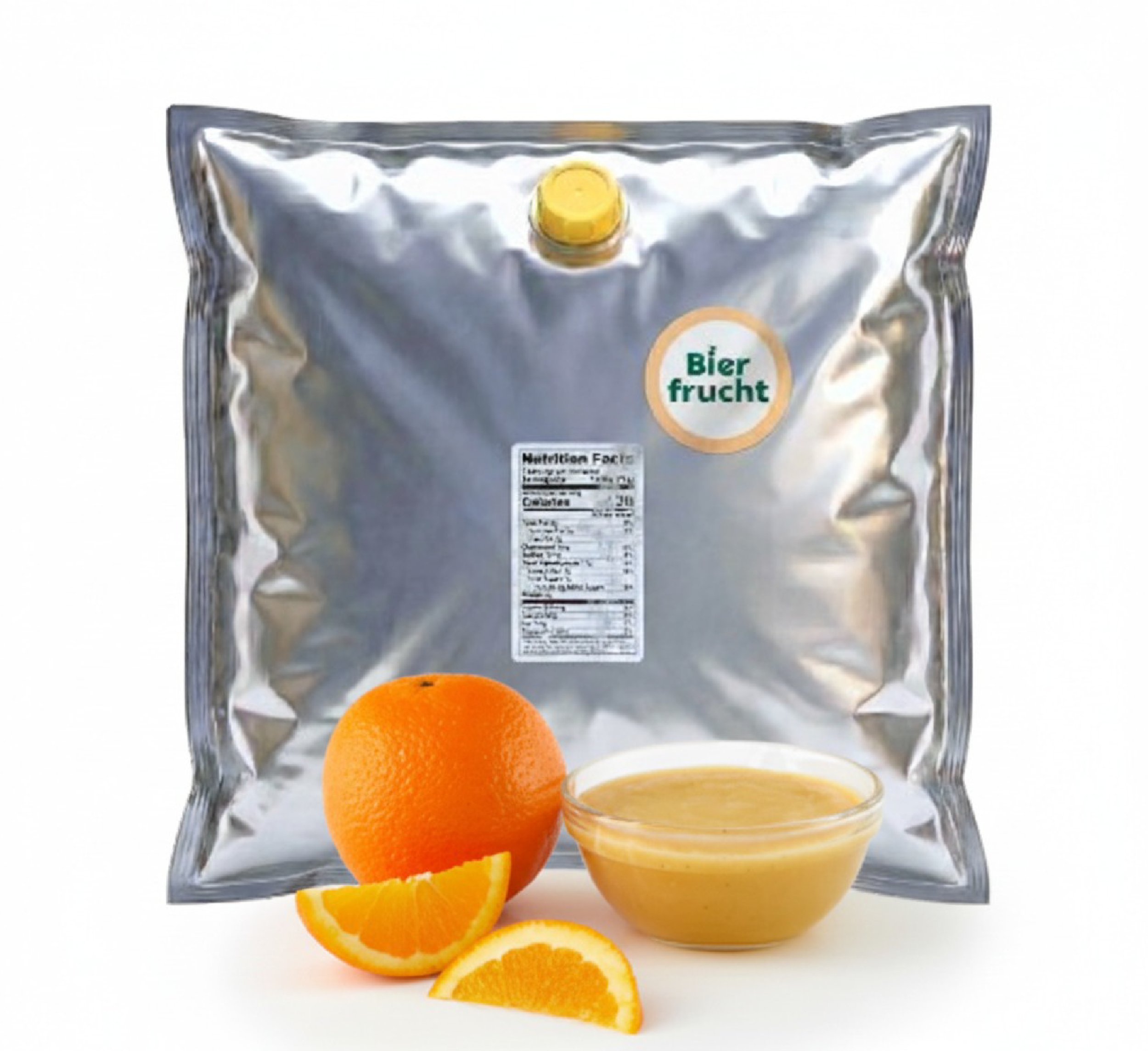 Orange Fruit Purée 44 Lb bag in box