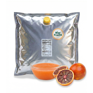 Blood Orange Fruit Purée 44 Lb bag in box