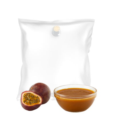 Passion Fruit Aseptic Fruit Puree for the Food Industry - Tangy passion fruit flavor for food products.