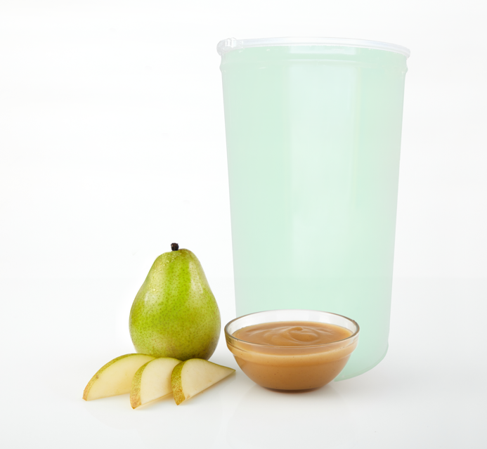 Pear Aseptic Fruit Puree for the Food Industry - Perfect for brewers and diverse food applications.