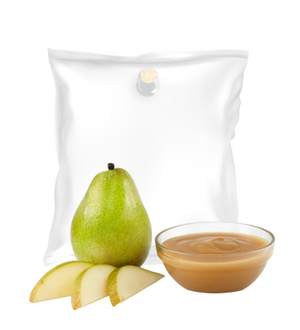 Pear Aseptic Fruit Puree for the Food Industry - Perfect for brewers and diverse food applications.